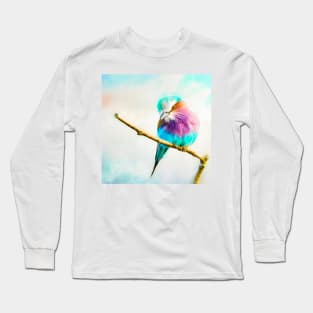 Lilac breasted roller Long Sleeve T-Shirt